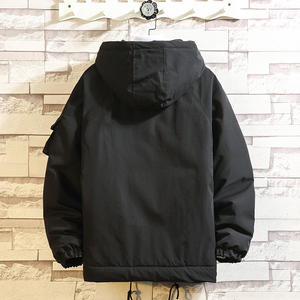 爆白墙大货25冬季工装棉衣男大码连帽棉服棉袄XZ311A-my916-p115图片