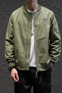 2021秋季余文乐同款棒球服男飞行员夹克控119-j901-p85图片