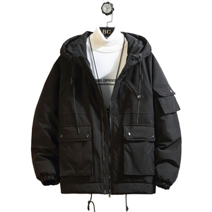 白墙大货25冬工装棉衣男大码连帽棉服XZ311A-my916-p115图片
