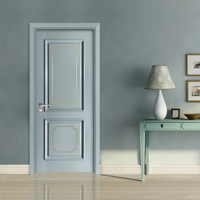 成都厂家定制纯实木门房间门复合门烤漆门松木门室内门杉木门