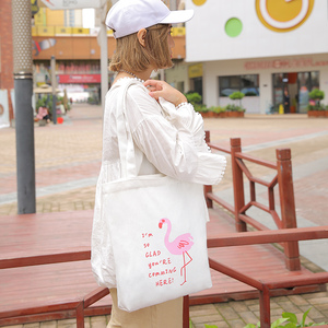 小清新便携帆布袋