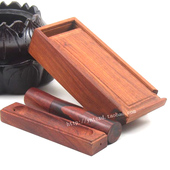 越南花梨木熏香三件套香盒香筒香插红木熏香炉天然实木卧香炉器具