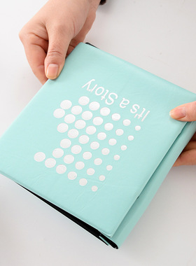 方形拍立得相册 insta sq照片相薄本插页式卡册情人节活页影集