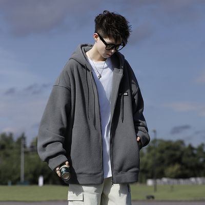 连帽卫衣外套男秋季2025新款