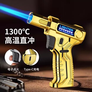 DAE打火机纳言创意充电式防风点火器户外露营打火枪高温直冲焊枪