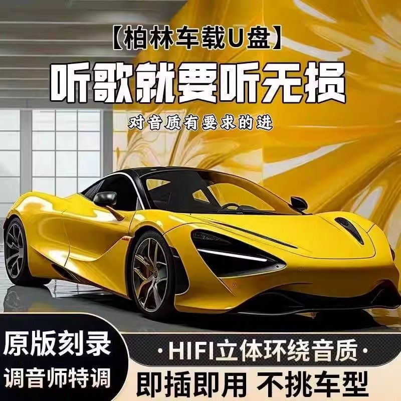 望云甄选车载音乐u盘2025新款无损高音质柏林之声汽车用听歌神器