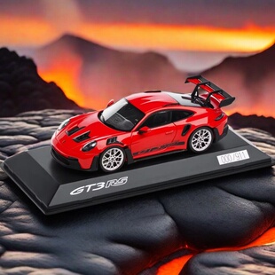 43限量版 保时捷911 收藏 车模汽车模型送礼摆件 GT3 RS原厂正品