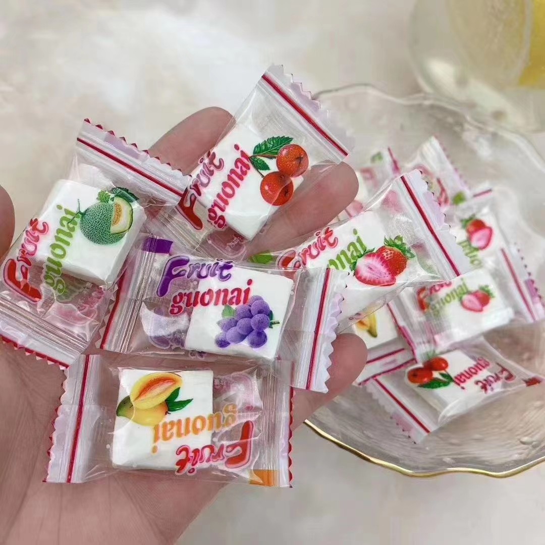 牙膏糖薄荷牛奶味清凉硬软糖果潮汕特产小吃8090后童年零食怀旧