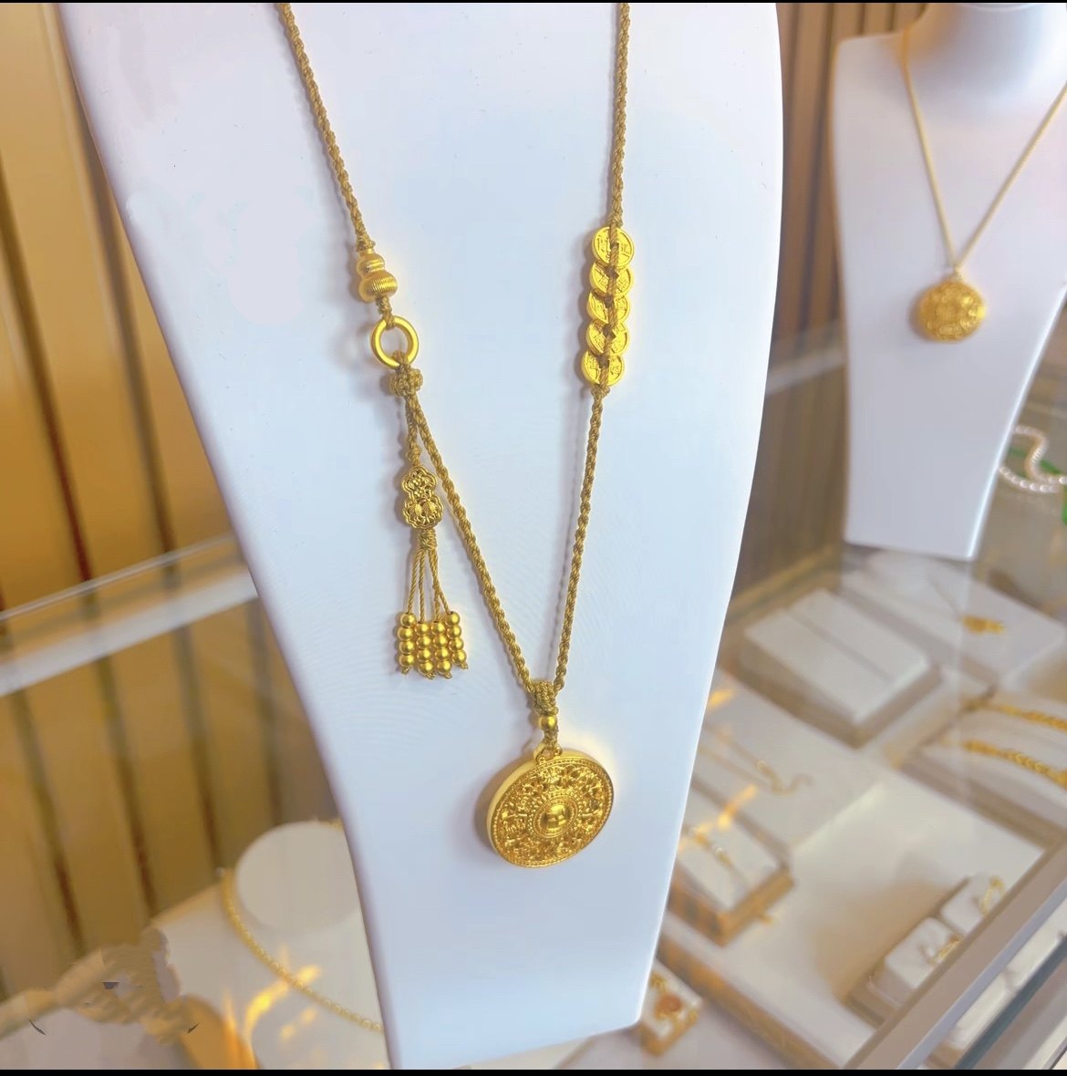 新款四股辫编法纯手工细款五帝钱葫芦项链绳可调节女士毛衣链精美,饰品/流行首饰/时尚饰品新,绳,淘宝优惠券,粉丝福利购,淘宝优惠卷