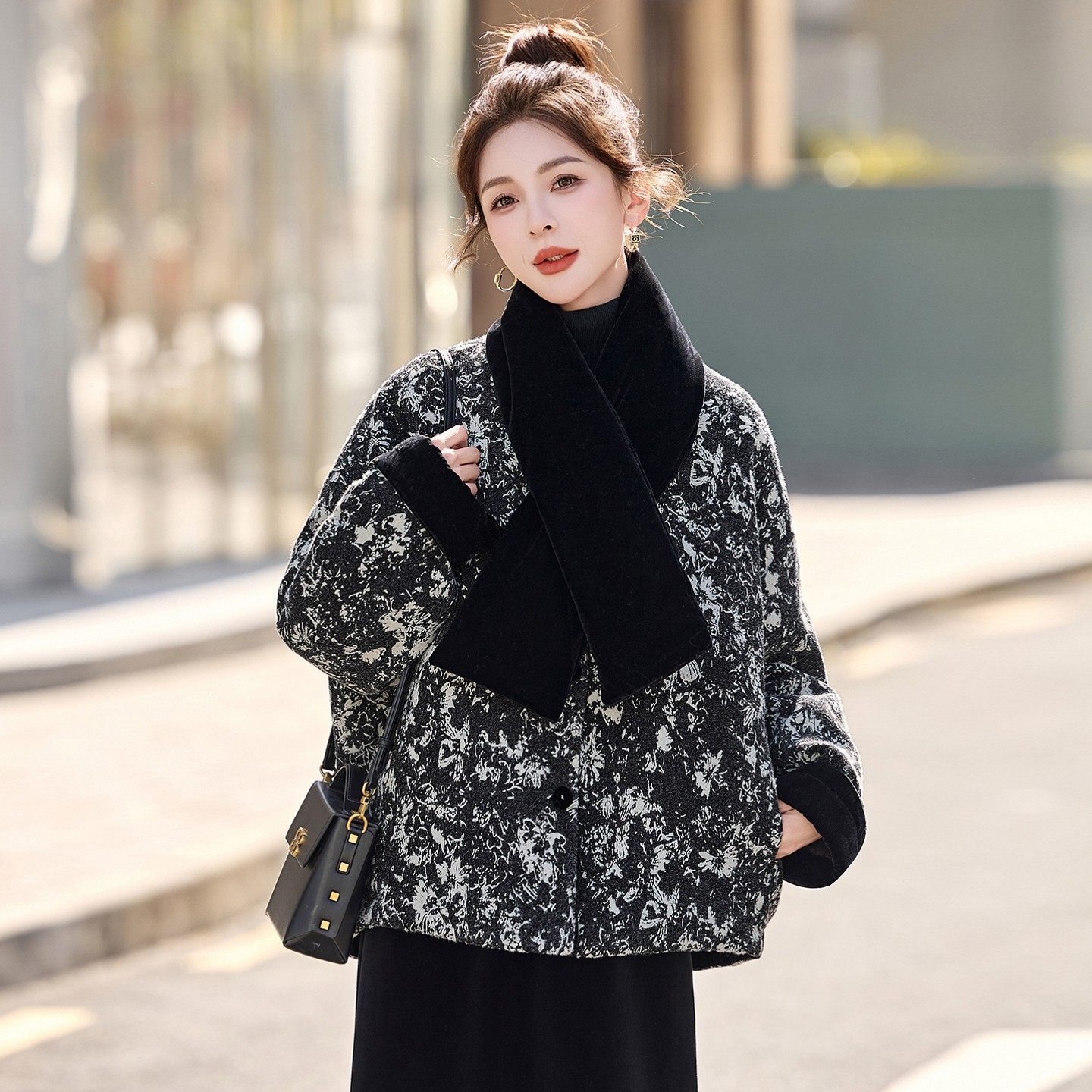 新中式国风羽绒服女短款2025年冬新款高级感复古加厚90白鸭绒外套,女装/女士精品,羽绒服,淘宝优惠券,粉丝福利购,淘宝优惠卷