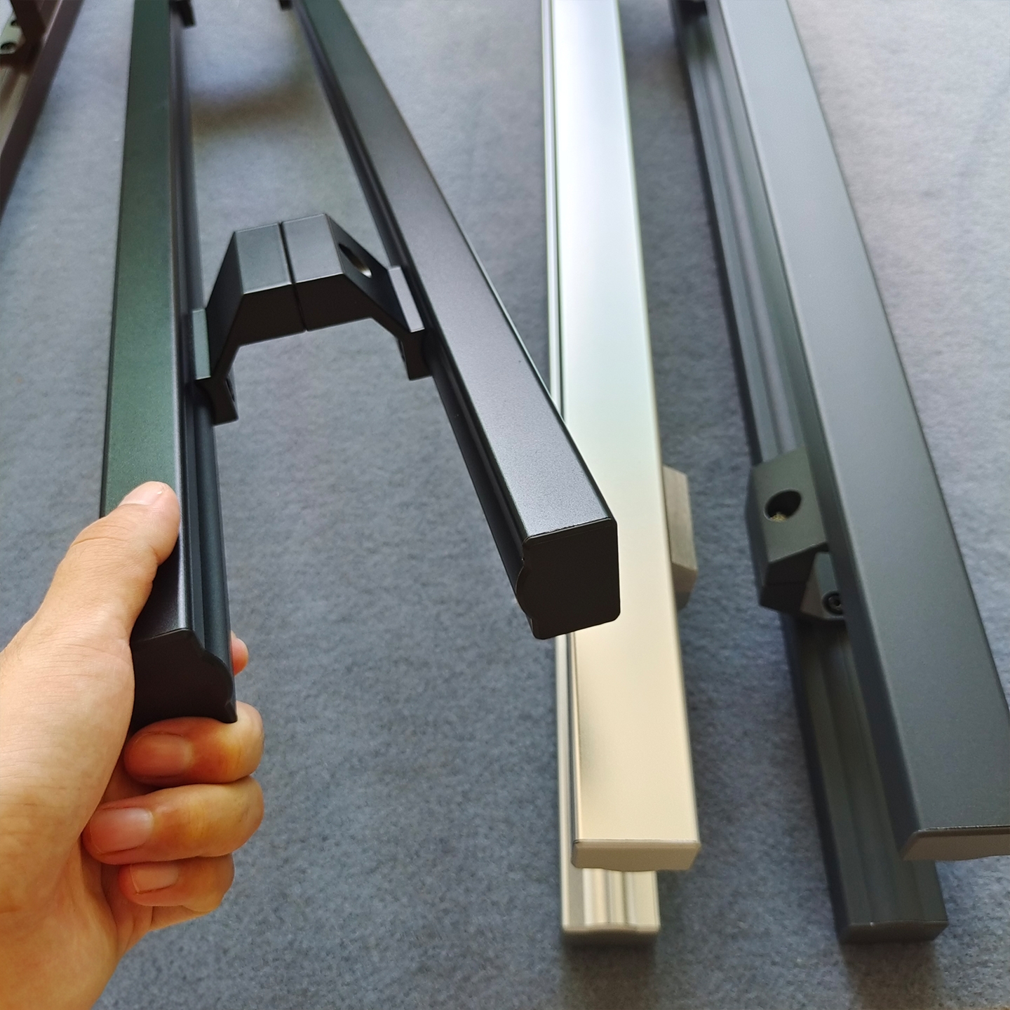 玻璃门把手抗指纹通用型