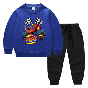 童装儿童卫衣套装春秋男宝宝两件套2026新款秋季长袖女童纯棉运动