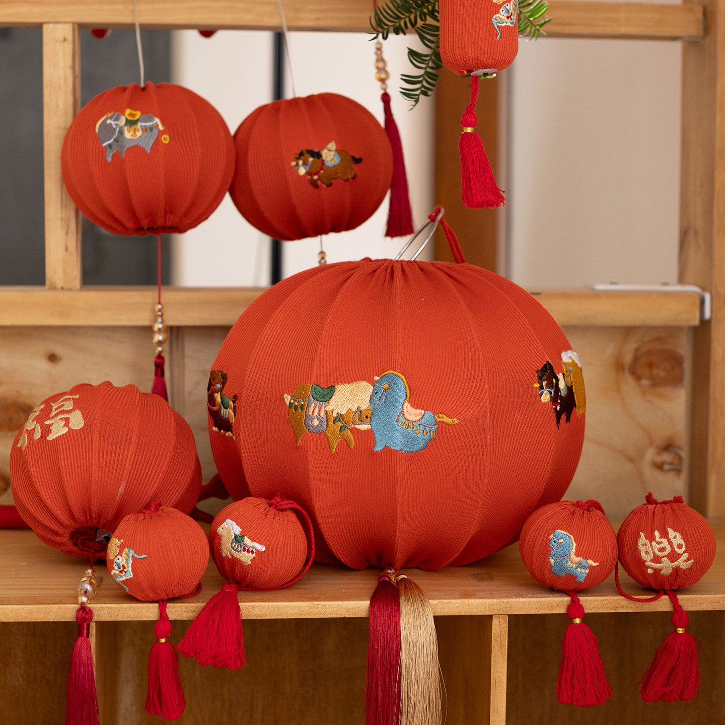 马年新年灯笼新款2026年挂饰阳台庭院树上大门口一对过年春节装饰,节庆用品/礼品,灯笼,淘宝优惠券,粉丝福利购,淘宝优惠卷