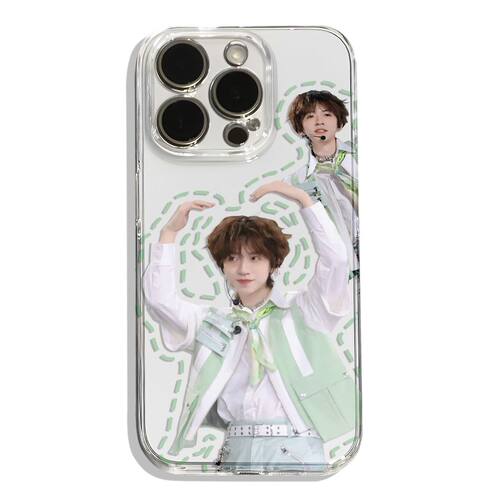 适用贺峻霖手机壳iPhone