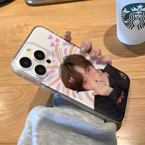 适用贺峻霖手机壳华为O小