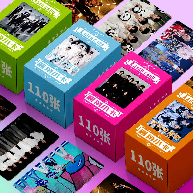 新款时代少年团圆角小卡1