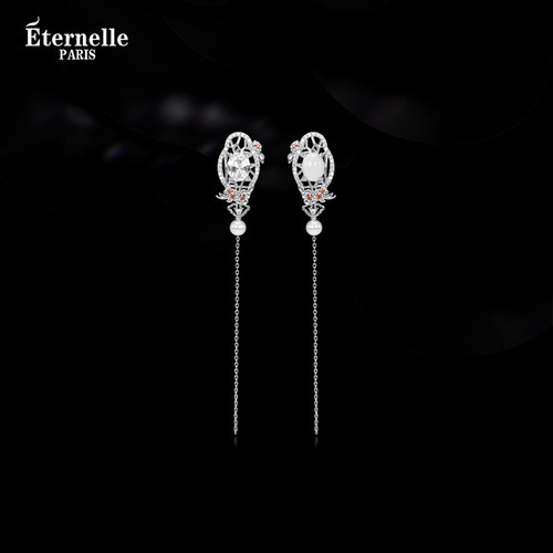 Eternelle新中式梅花耳环