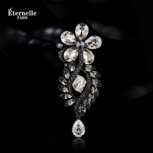 eternelle法国水晶欧美风胸花