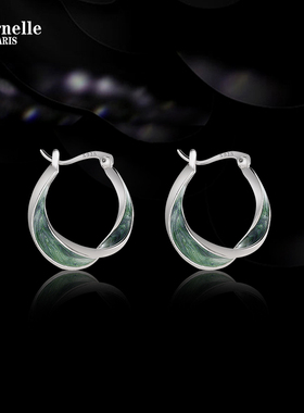 Eternelle法国永恒法式轻奢耳环女小众冷淡风耳饰高级感生日礼物