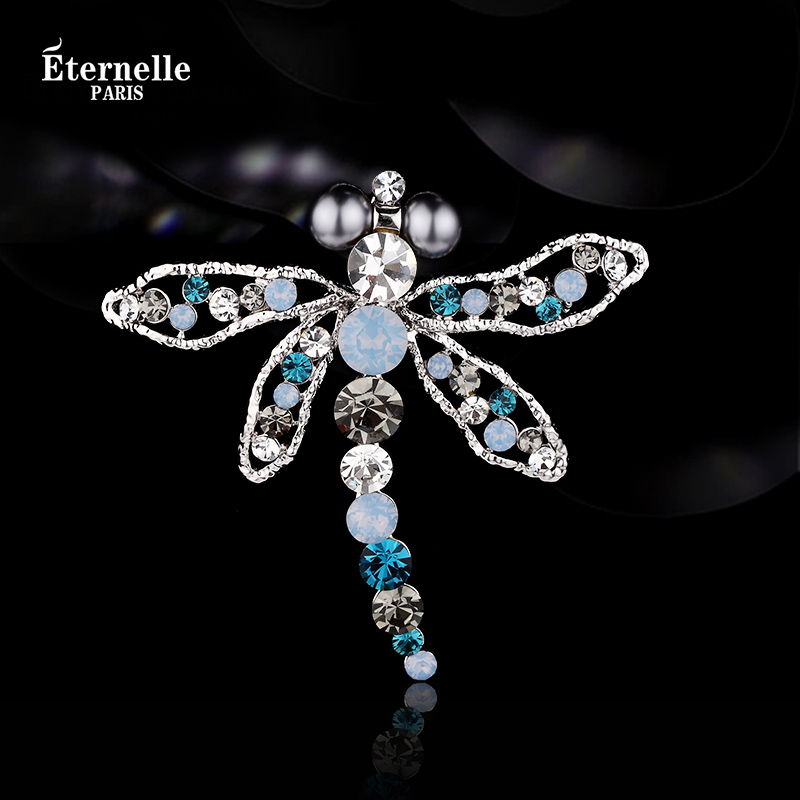 法国Eternelle水晶胸针