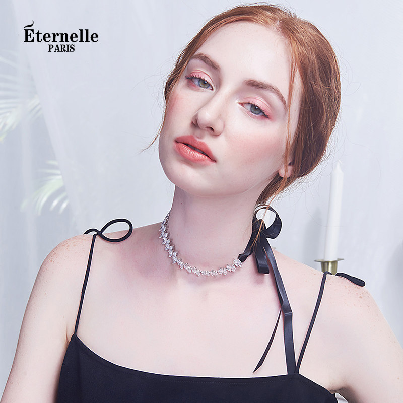 法国Eternelle时尚气质颈链 复古流行项链 个性潮人choker锁骨链,饰品/流行首饰/时尚饰品新,项链,淘宝优惠券,粉丝福利购,淘宝优惠卷