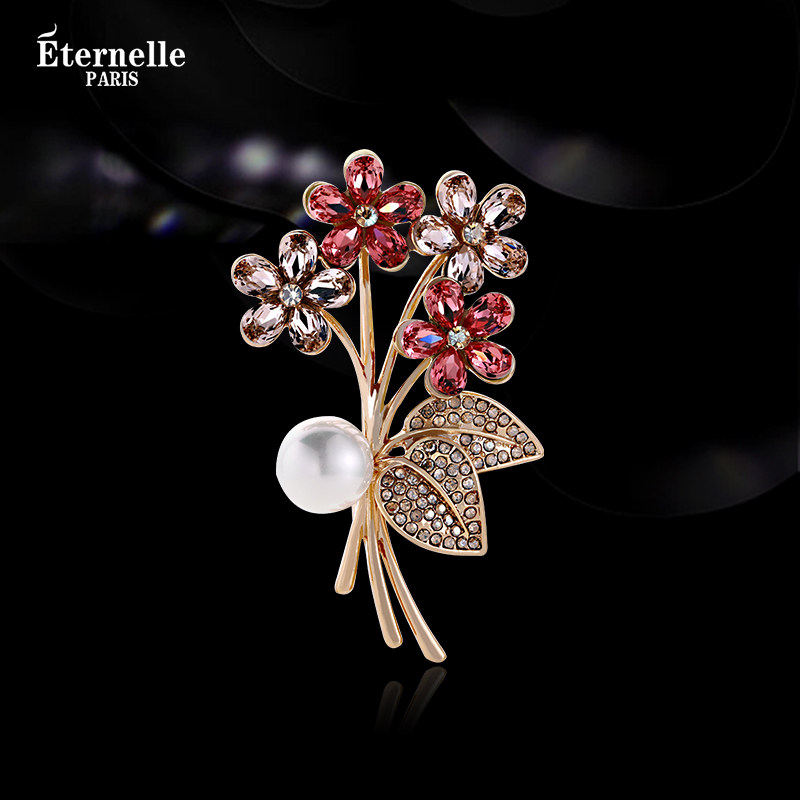 法国eternelle民族风梅花胸针2023年新款高档别针女轻奢复古胸花