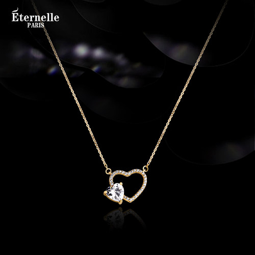 Eternelle高级感浪漫爱心女项链