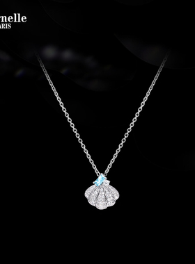 Eternelle法国永恒原创贝壳项链女轻奢小众精致感锁骨链生日礼物