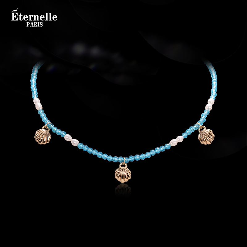 Eternelle原创海物语锁骨项链