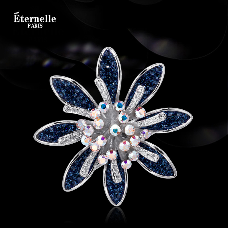 法国高档配饰水晶胸花