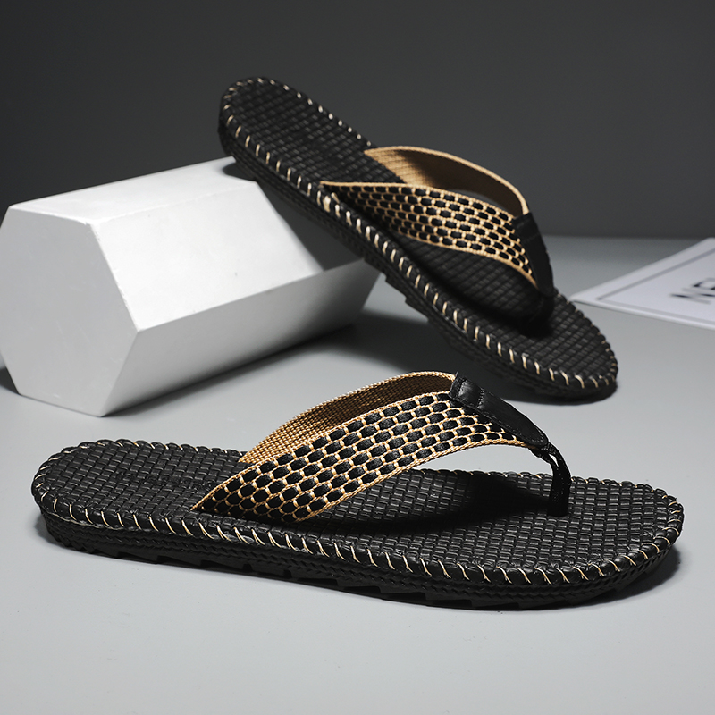 男士拖鞋防臭防滑外穿沙滩鞋潮流时尚网红休闲夹脚百搭耐磨人字拖