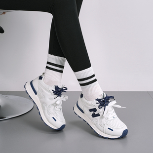 脚宽肥宽楦宽头大码女鞋40-42韩版百搭透气网面阿甘鞋休闲运动鞋