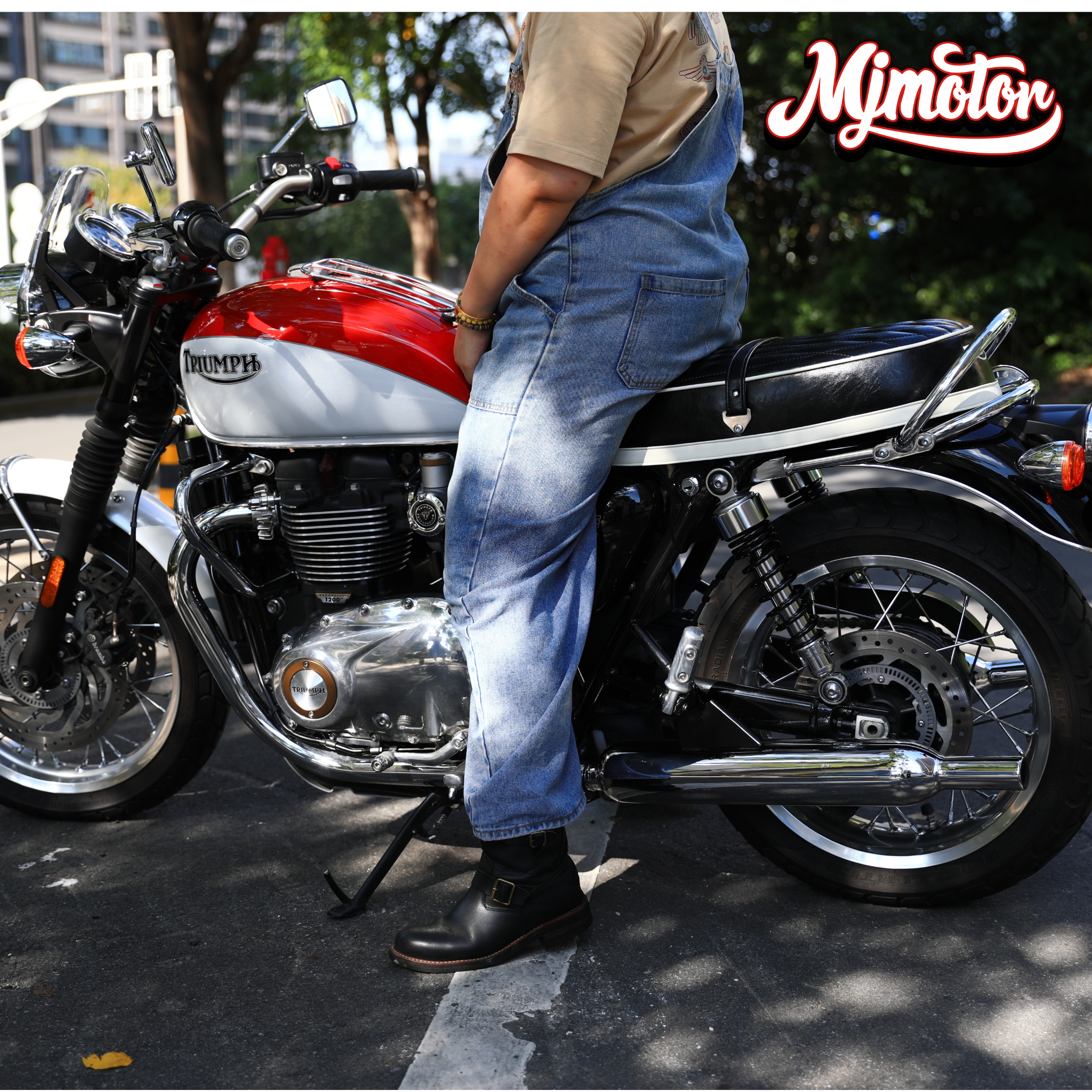 mjmotor凯旋坐垫定制改装