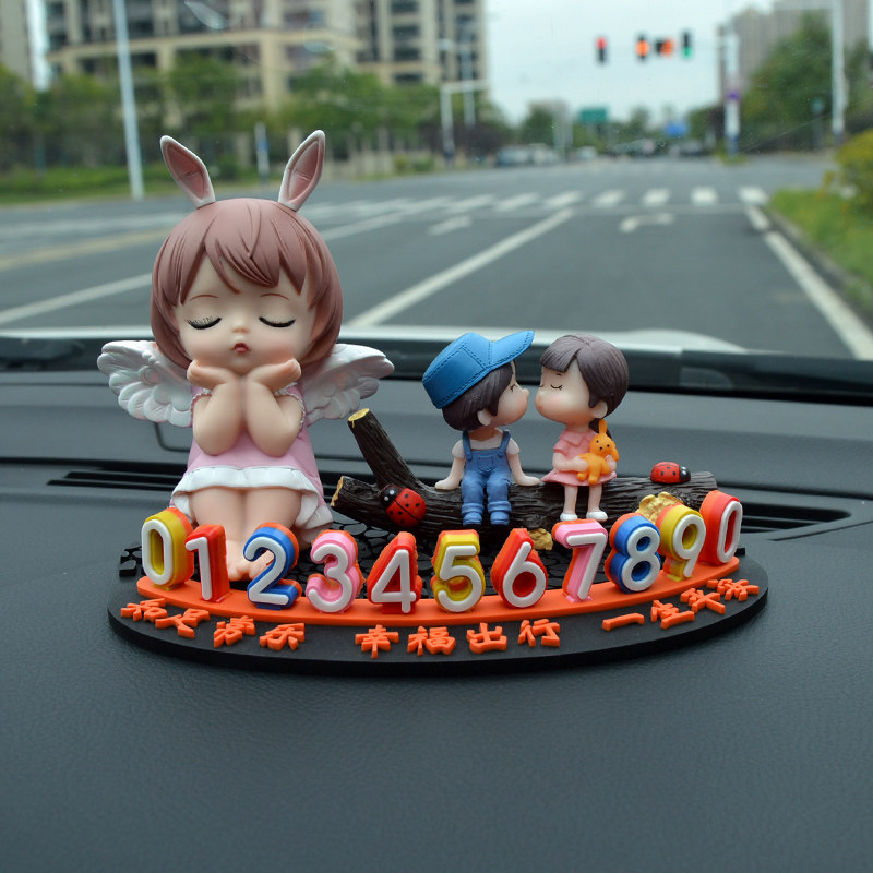 汽车临时停车牌挪车电话牌女车载手机号码牌创意可爱摆件装饰用品,汽车用品/电子/清洗/改装,停车号码牌,淘宝优惠券,粉丝福利购,淘宝优惠卷