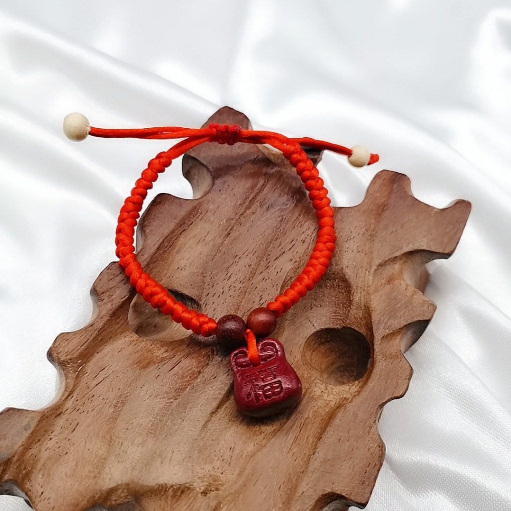 朱砂网红手链紫金沙福袋手工编织宝宝红绳,珠宝/钻石/翡翠,手饰,淘宝优惠券,粉丝福利购,淘宝优惠卷