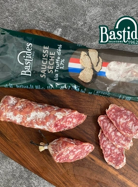 法国百思达原味香肠即食萨拉米核桃蓝纹香肠松露法式香肠Bastides