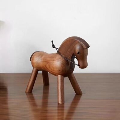 木偶马摆件丹麦设计KayBojesen