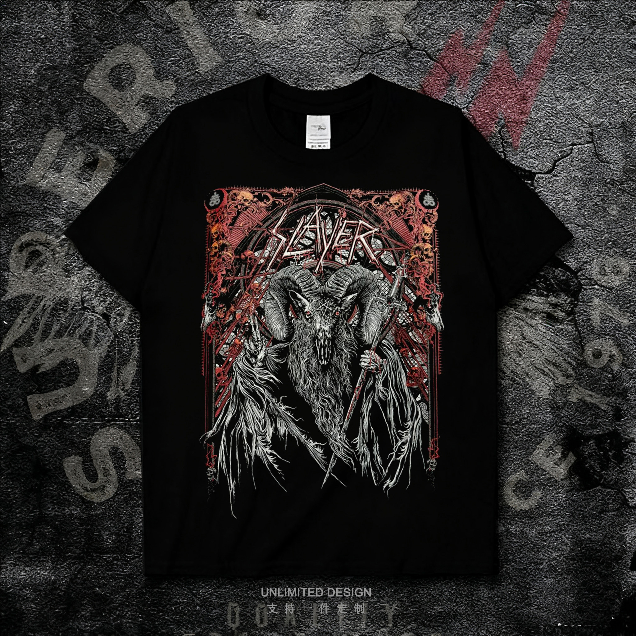 乐队周边黑色短袖T恤男女上衣夏