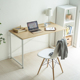 日本SANWA办公桌电脑桌台式 家用书桌卧室学习桌学生写字桌子简约现代烤漆卧室男女简易工作台小户型长条方形