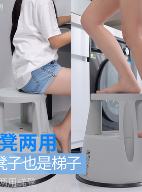 日本SANWA梯凳脚踏登高凳子两步梯子GS认证多功能步梯安全防滑