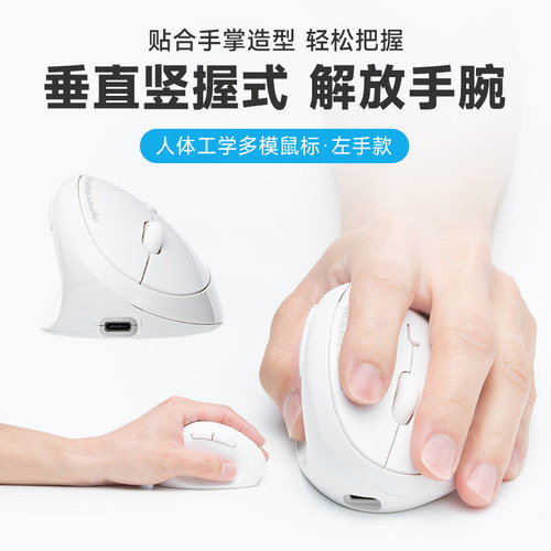 人体工学台式笔记本电脑无线鼠标
