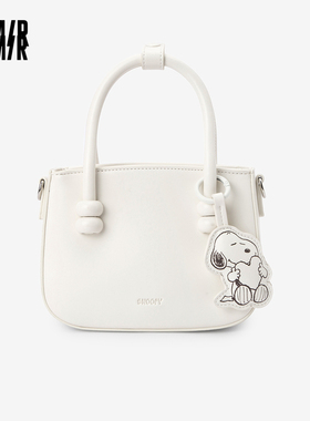 森马包包手提包女史努比系列2024新款可爱斜挎包时尚复古单肩包潮