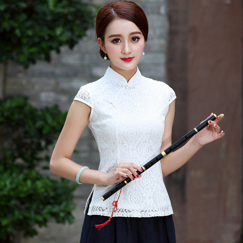 Improvement fashion Lace Dress shirt Tang costume lady Self cultivation temperament literature Ethnic style Retro Chinese style Women's wearin the Women's clothing/Boutique , Costume/National costume/Stage costumes , Costume/Chinese clothing , Jacket  category - from Buy2taobao.com to provide professional Taobao agent buy service