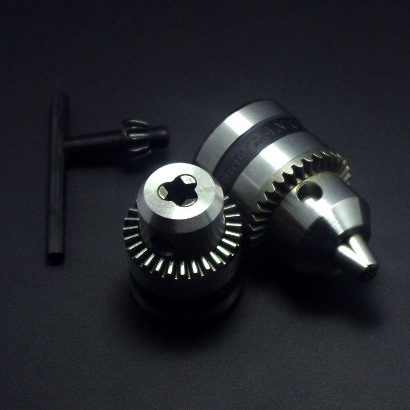 【钻夹头】 手摇绕线机手工自行车设备手工DIY工具 13mm 10mm 6mm图片
