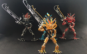 【异形机器人】创意手工礼品铝丝模型金属工艺品机器人铁艺摆件