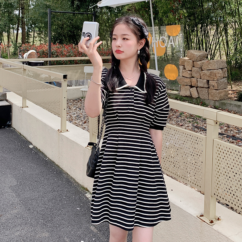 现货主推新款2023条纹连衣裙160-5345-P105158,女装连衣裙,浙宝160 现货主推新款2023条纹连衣裙160-5345-P105158,女装连衣裙,浙宝160