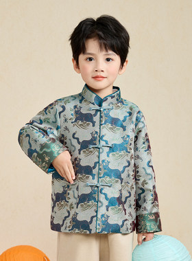 儿童中式国风外套上衣唐装汉服