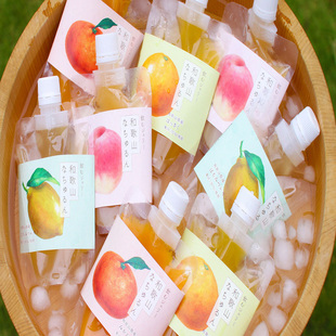 和歌山5种水果果汁果冻 9袋入 盒装 春夏限定 日本