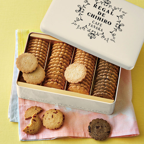 日本田中咖啡4种口味黄油曲奇