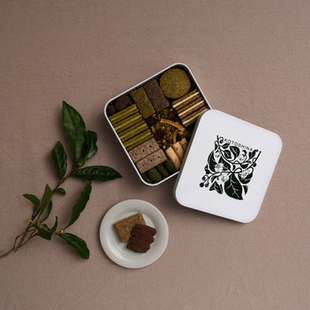 日本 11种茶系曲奇礼盒 盒装 约260g 数量限定